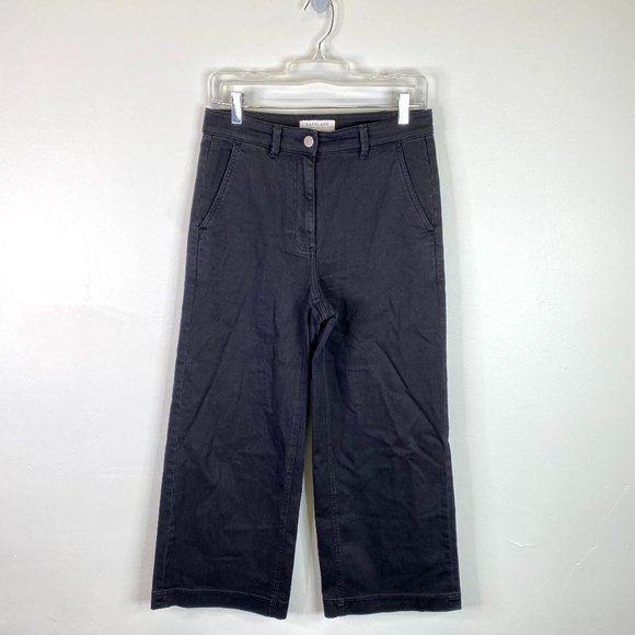 Everlane Pants - EVERLANE WOMEN'S BLACK WIDE LEG PANTS SZ 6